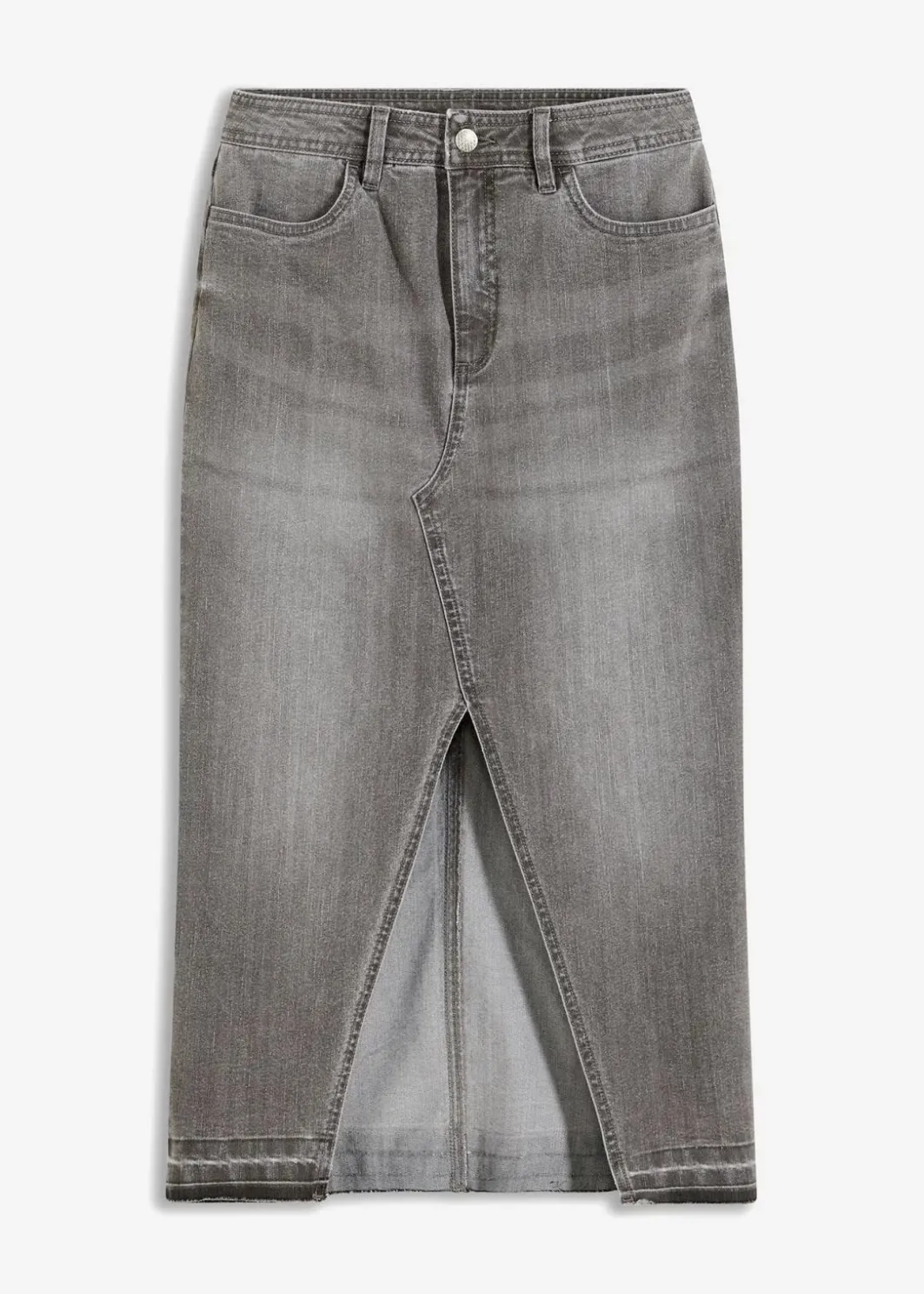 Damen bonprix Bekleidung·Sportbekleidung|Röcke|Jeansrock mit Schlitz