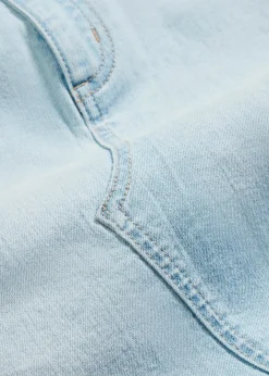 Damen bonprix Röcke|Bekleidung·Sportbekleidung|Jeansrock mit Schlitz