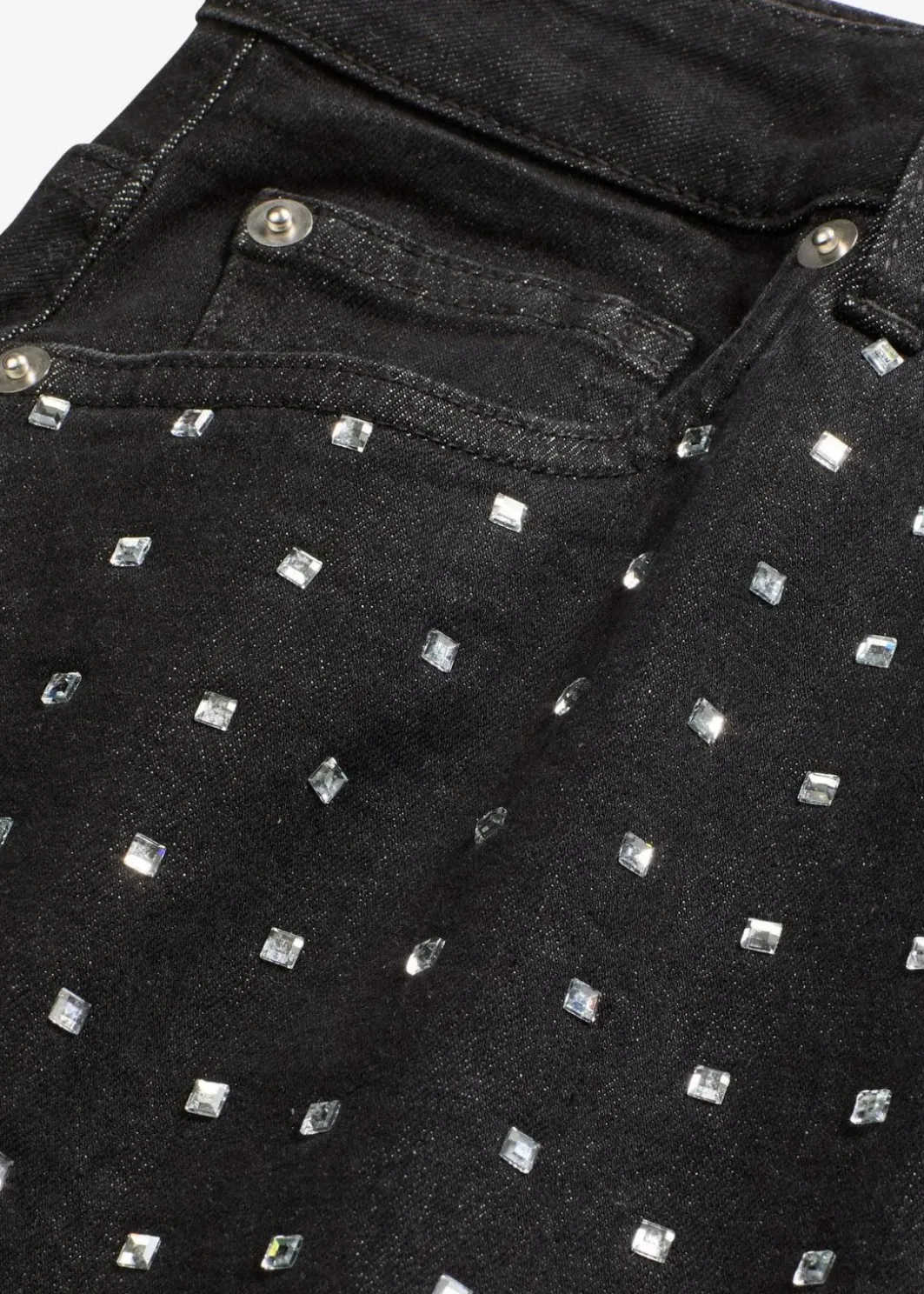 Sale Jeansrock mit Strassapplikation Damen Bekleidung·Sportbekleidung|Röcke