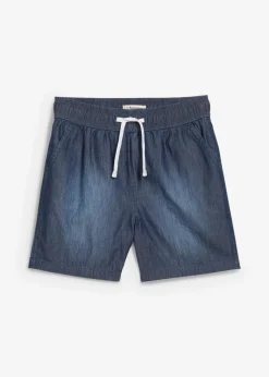 Kinder bonprix Jungen 9-16 Jahre·Shorts|Jungen 2-8 Jahre·Nachhaltigere Materialien|Jeans-Schlupf-Shorts, Regular Fit aus Bio Baumwolle