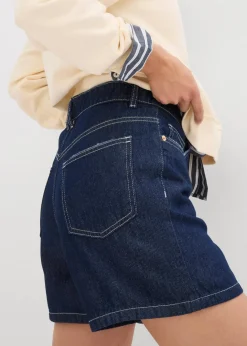 Outlet Jeans-Shorts High Waist, Low Stretch Damen Bekleidung·Outdoorbekleidung|Bekleidung·Shirts & Tops