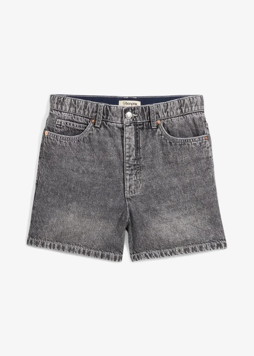 Damen bonprix Jeans|Shorts|Jeans-Shorts High Waist, Low Stretch