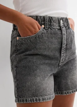 Damen bonprix Jeans|Shorts|Jeans-Shorts High Waist, Low Stretch