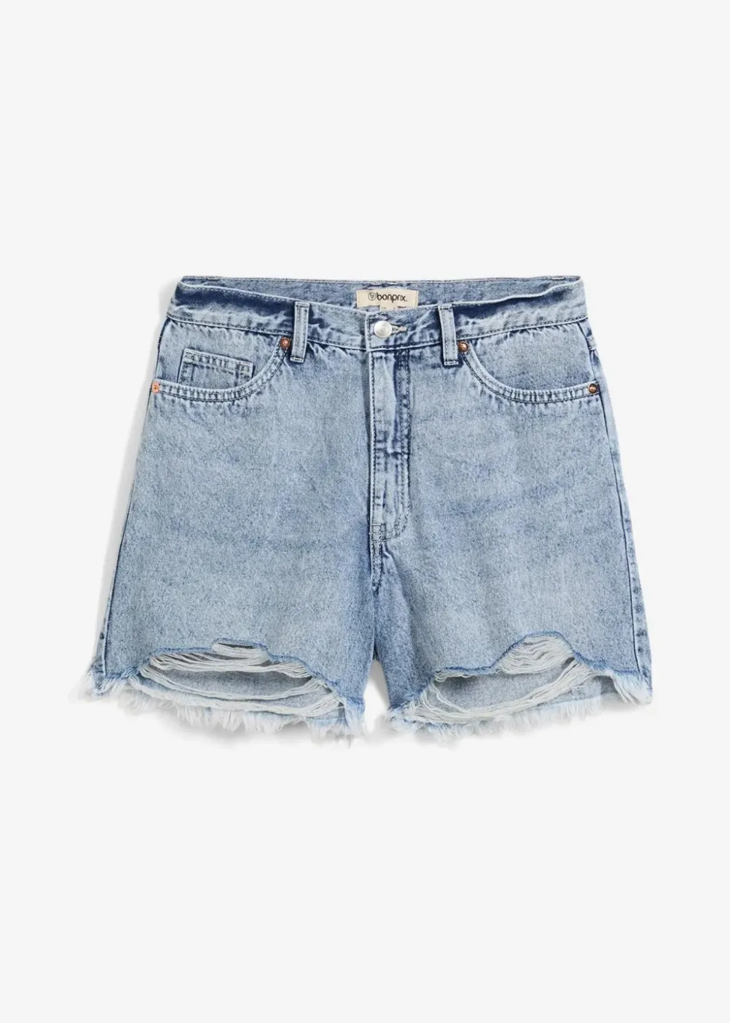 Clearance Jeans-Shorts High Waist, Low Stretch Damen Jeans|Shorts