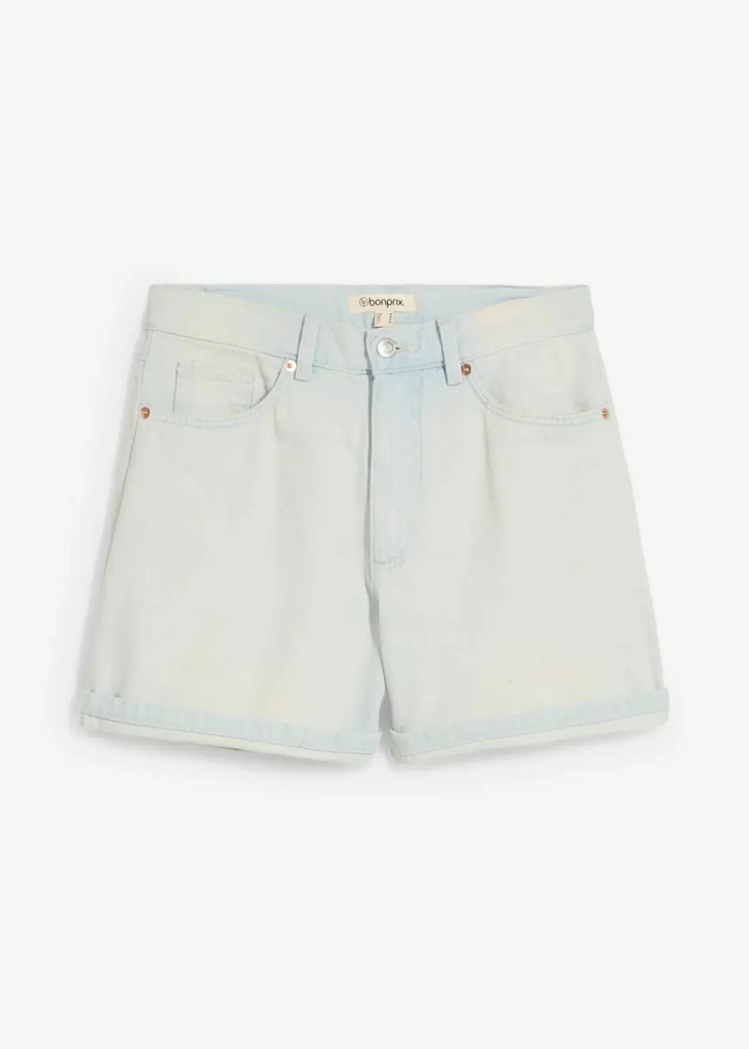 Damen bonprix Jeans|Shorts|Jeans-Shorts High Waist, Low Stretch