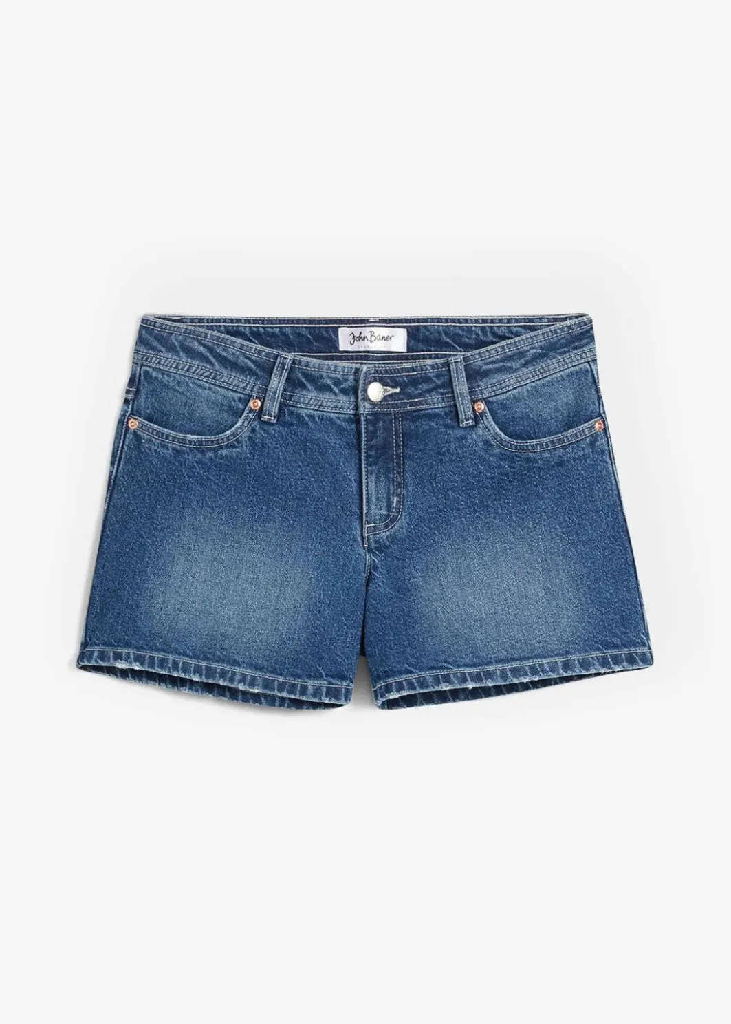 Damen bonprix Jeans|Shorts|Jeansshorts, Mid Waist