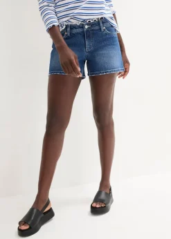 Damen bonprix Jeans|Shorts|Jeansshorts, Mid Waist