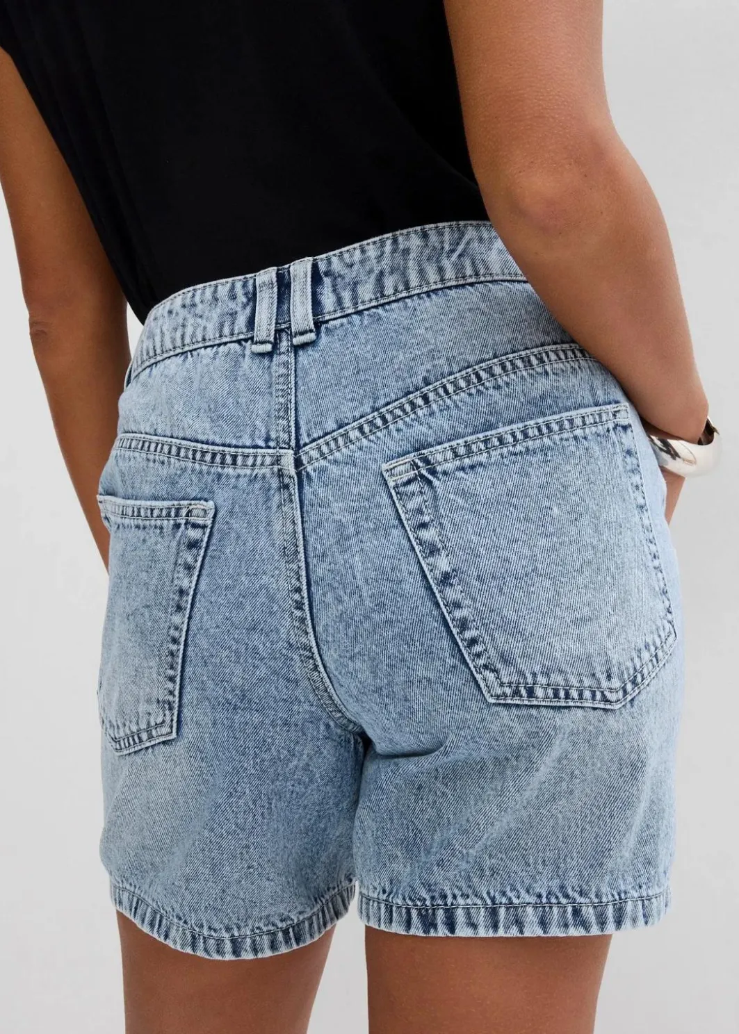 Online Jeans-Shorts Mid Waist Damen Jeans|Shorts