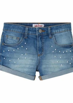 Best Jeans-Shorts Mid Waist Kinder Mädchen 9-16 Jahre·Shorts|Mädchen 9-16 Jahre·Jeans