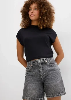 Damen bonprix Jeans|Shorts|Jeans-Shorts Mid Waist