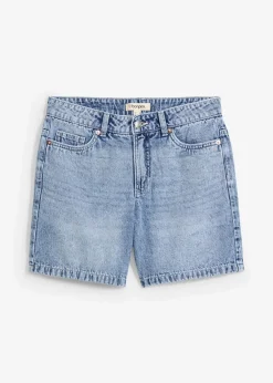 Damen bonprix Jeans|Shorts|Jeans-Shorts Mid Waist