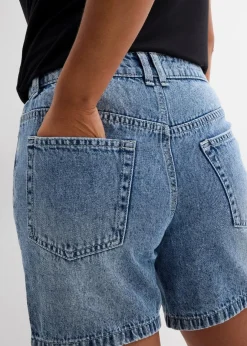 Damen bonprix Jeans|Shorts|Jeans-Shorts Mid Waist