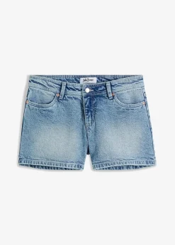 Damen bonprix Bekleidung·Outdoorbekleidung|Bekleidung·Shirts & Tops|Jeansshorts, Mid Waist