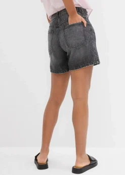 Damen bonprix Jeans|Shorts|Jeans-Shorts Mid Waist, Low Stretch