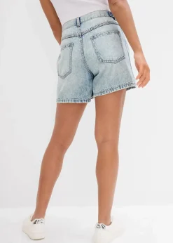 New Jeans-Shorts Mid Waist, Low Stretch Damen Jeans|Shorts
