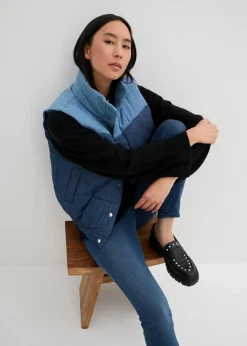 Damen bonprix Bekleidung·Hosen|Jacken & Mäntel|Jeans-Steppweste