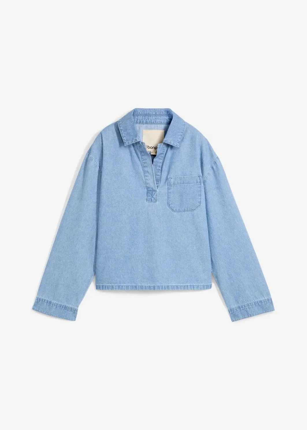 Jeans-Tunika Damen Bekleidung·Jacken & Mäntel|Blusen & Tuniken