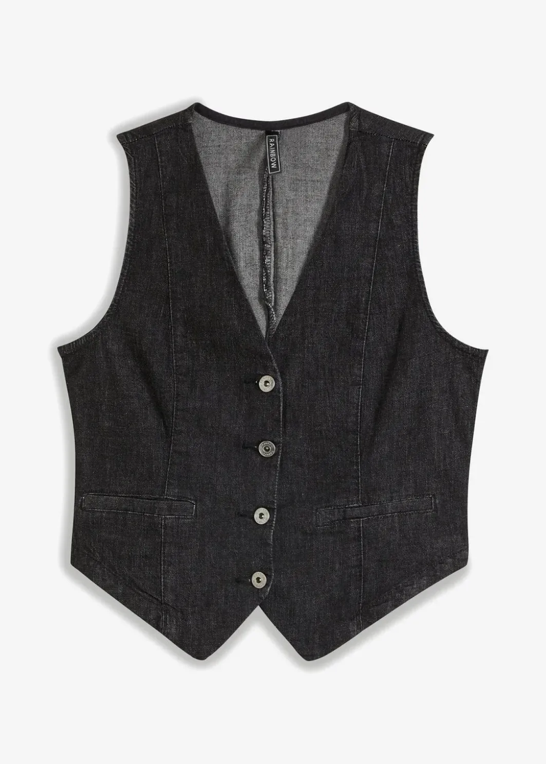 Damen bonprix Nachhaltigere Materialien|Jacken & Mäntel|Jeansweste