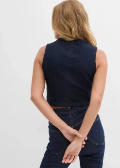New Jeansweste Damen Bekleidung·Hosen|Jacken & Mäntel