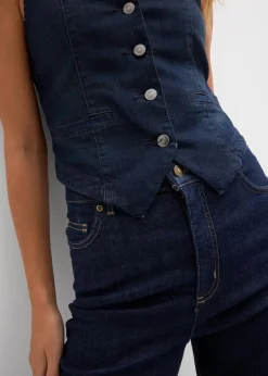 New Jeansweste Damen Bekleidung·Hosen|Jacken & Mäntel