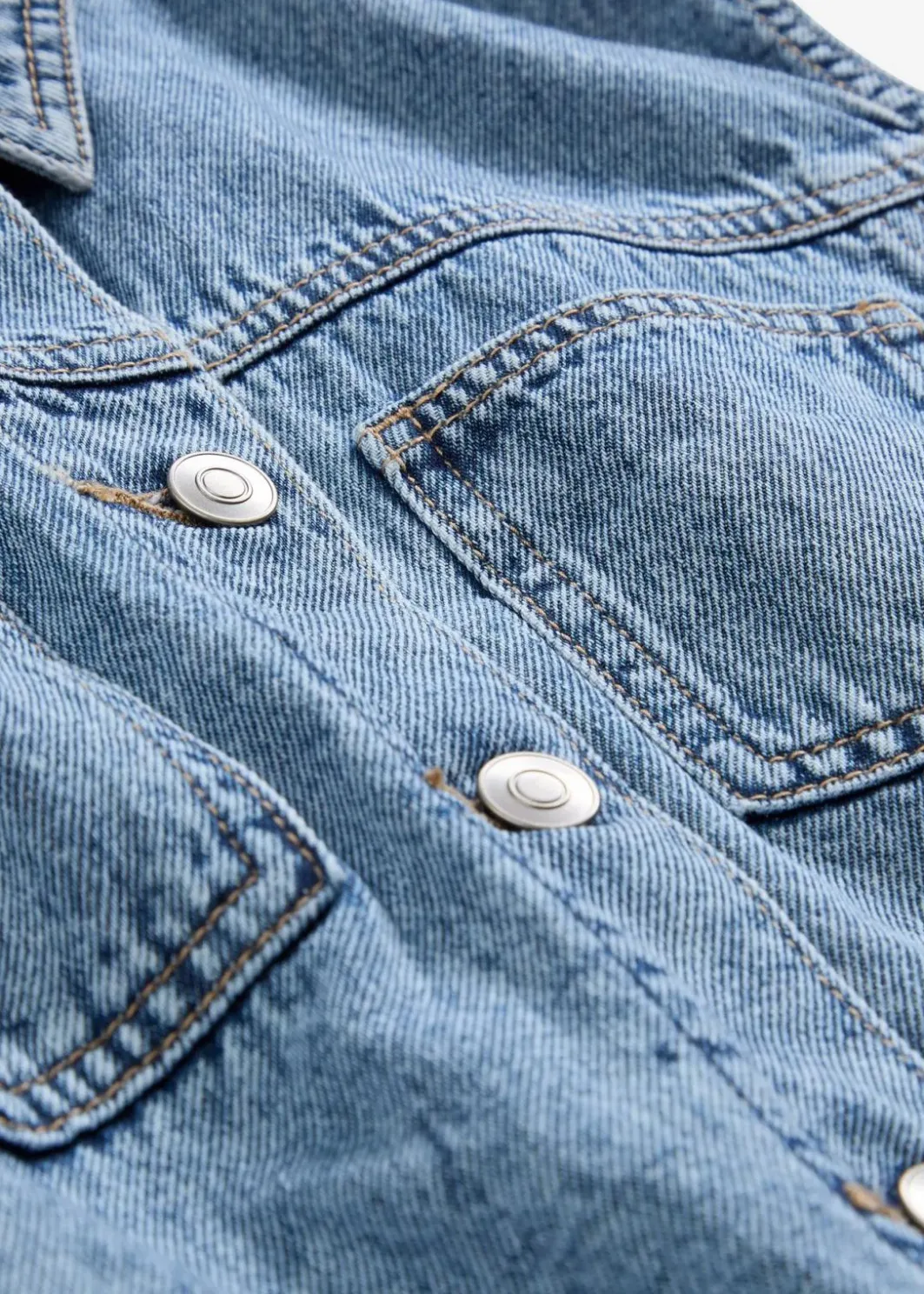 Damen bonprix Bekleidung·Hosen|Jacken & Mäntel|Jeansweste aus Baumwolle