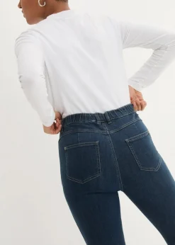 Damen bonprix Bekleidung·Shirts & Tops|Jeans|Jeggings High Waist, Bequembund