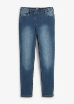 Hot Jeggings Mid Waist, Bequembund Damen Jeans|Kurzgrößen