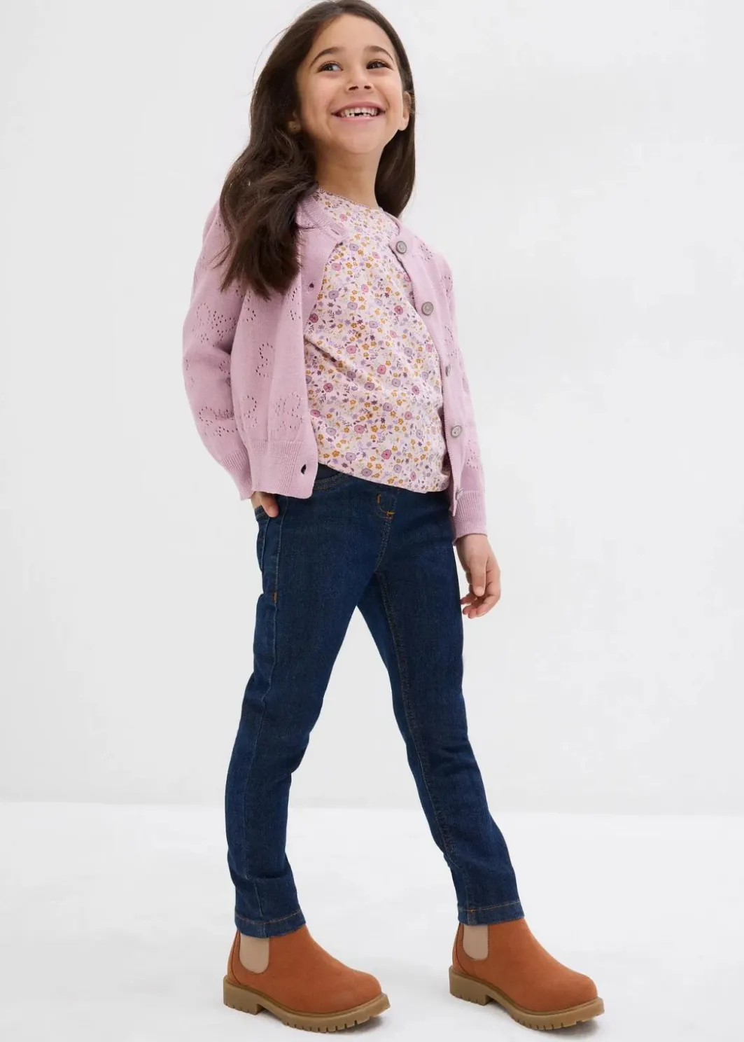 Best Jeggings Mid Waist mit Bequembund Kinder Mädchen 2-8 Jahre·Jeans & Hosen