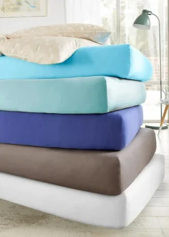 bonprix Laken & Matratzenauflagen|Laken & Matratzenauflagen|Jersey Comfort Spannbettlaken