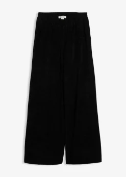 Damen bonprix Hosen|Basics|Jersey Frottee-Hose
