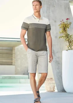 Herren bonprix Shirts & Polos|Große Größen|Jersey Poloshirt aus reiner Baumwolle