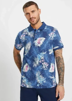 New Jersey Poloshirt aus reiner Bio-Baumwolle, Kurzarm Herren Große Größen|Shirts & Polos
