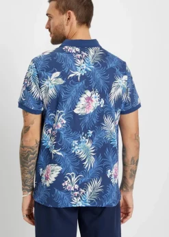 New Jersey Poloshirt aus reiner Bio-Baumwolle, Kurzarm Herren Große Größen|Shirts & Polos