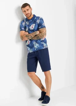 New Jersey Poloshirt aus reiner Bio-Baumwolle, Kurzarm Herren Große Größen|Shirts & Polos