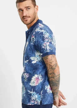 New Jersey Poloshirt aus reiner Bio-Baumwolle, Kurzarm Herren Große Größen|Shirts & Polos