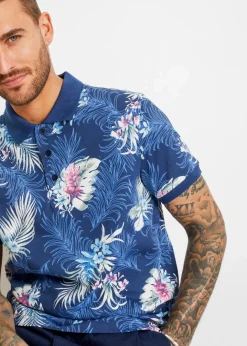 New Jersey Poloshirt aus reiner Bio-Baumwolle, Kurzarm Herren Große Größen|Shirts & Polos
