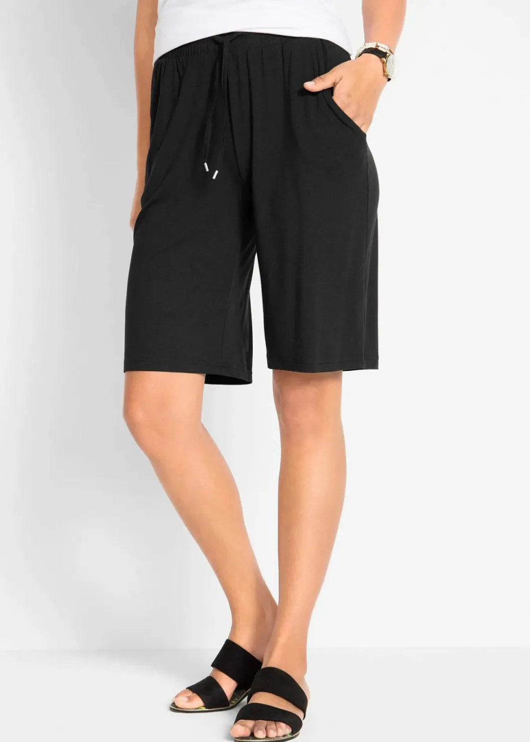 Online Jersey-Bermuda Damen Bekleidung·Outdoorbekleidung|Bekleidung·Kleider