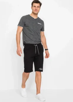 Herren bonprix Große Größen|Shorts|Jersey-Bermuda aus reiner Bio-Baumwolle