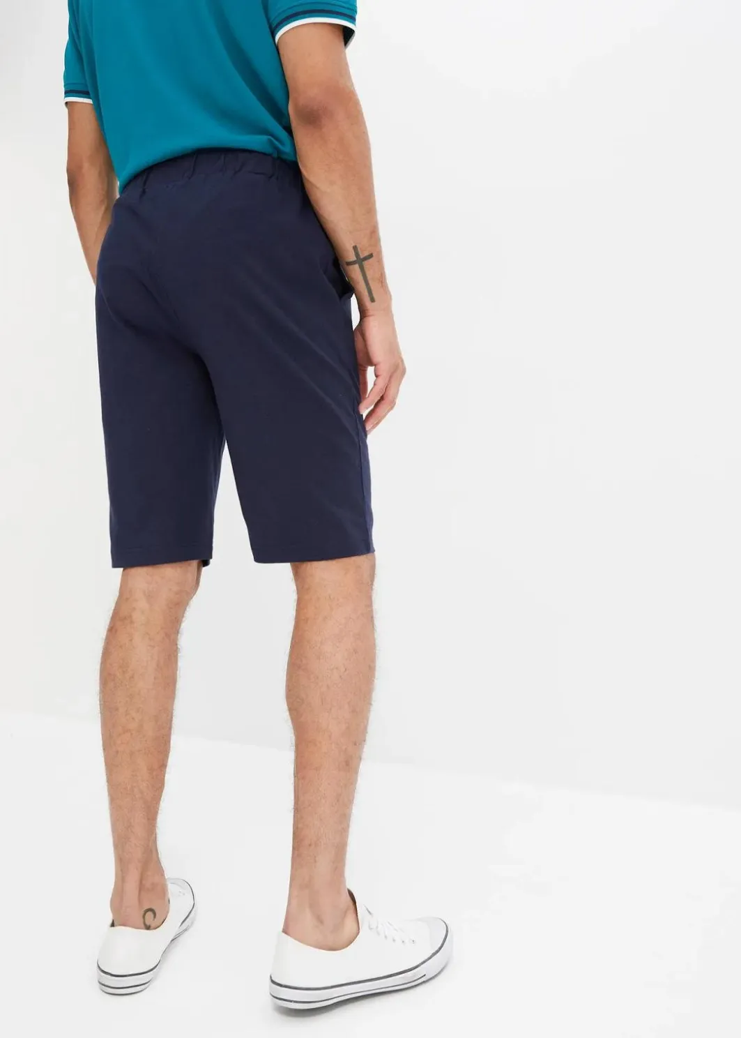 Sale Jersey-Bermuda aus reiner Bio-Baumwolle Herren Hosen|Sportbekleidung