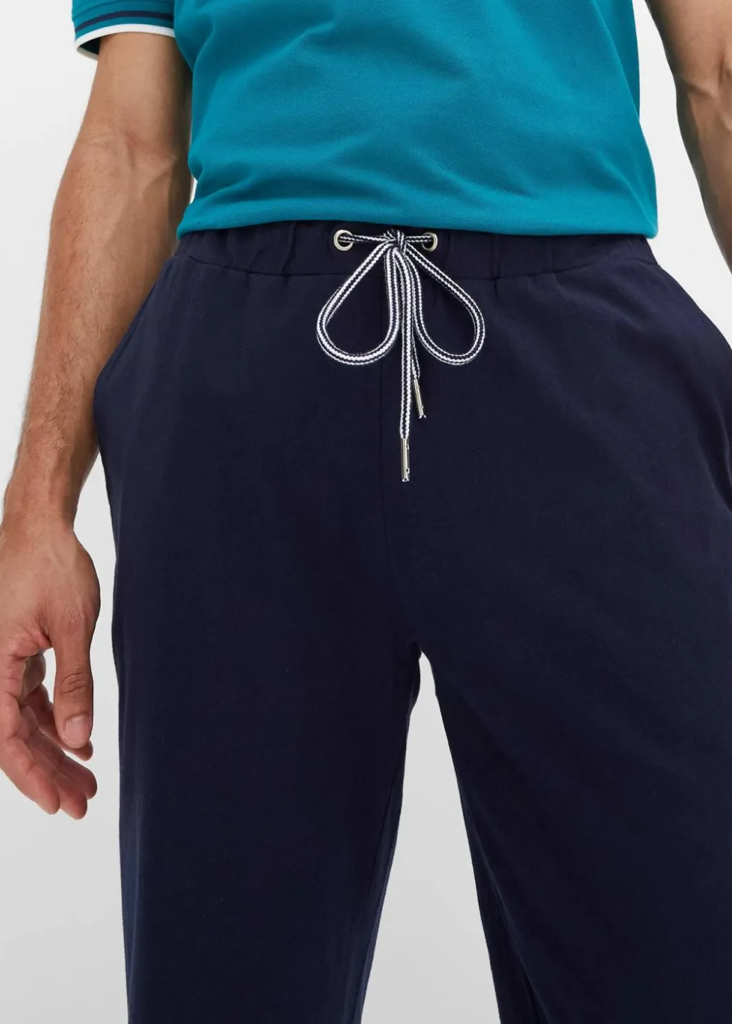 Sale Jersey-Bermuda aus reiner Bio-Baumwolle Herren Hosen|Sportbekleidung