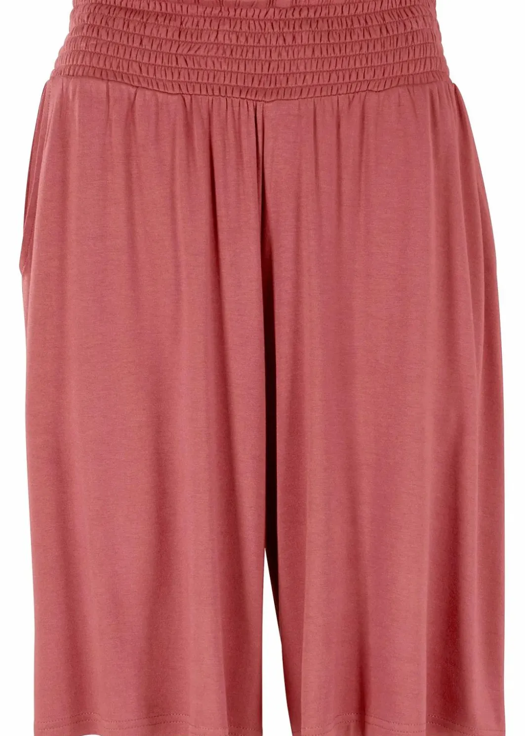 Best Jersey-Bermuda aus Viskose-Mix Damen Nachhaltigere Materialien|Hosen