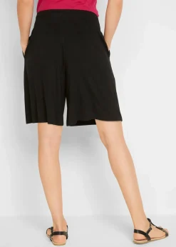 Discount Jersey-Bermuda aus Viskose-Mix Damen Bekleidung·Outdoorbekleidung|Bekleidung·Kleider