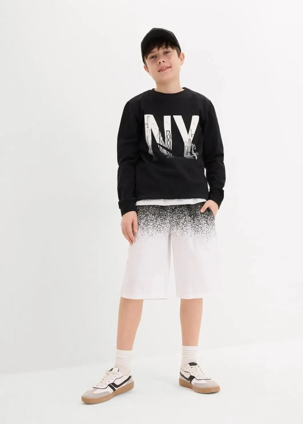 Online Jersey-Bermuda (2er Pack) aus reiner Bio Baumwolle Kinder Jungen 9-16 Jahre·Mehrfachpacks|Jungen 9-16 Jahre·Shorts