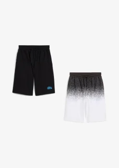 Online Jersey-Bermuda (2er Pack) aus reiner Bio Baumwolle Kinder Jungen 9-16 Jahre·Mehrfachpacks|Jungen 9-16 Jahre·Shorts