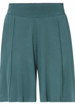 Discount Jersey-Bermuda mit Bequembund Damen Nachhaltigere Materialien|Hosen