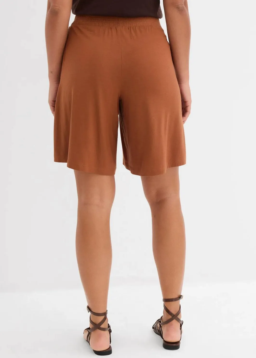 Outlet Jersey-Bermuda mit Bequembund Damen Bekleidung·Outdoorbekleidung|Bekleidung·Kleider