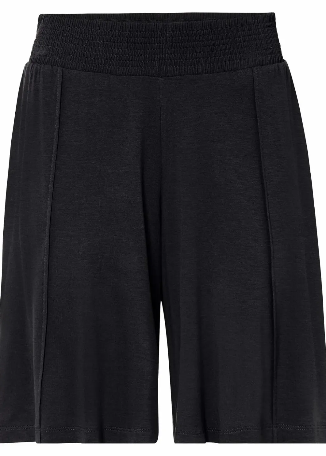 Damen bonprix Nachhaltigere Materialien|Hosen|Jersey-Bermuda mit Bequembund