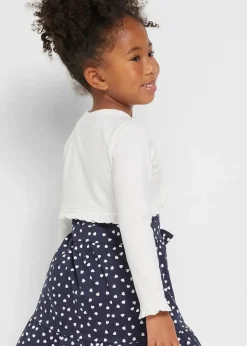 Kinder bonprix Mädchen 2-8 Jahre·Nachhaltigere Materialien|Mädchen 9-16 Jahre·Nachhaltigere Materialien|Jersey-Bolero mit Bio-Baumwolle