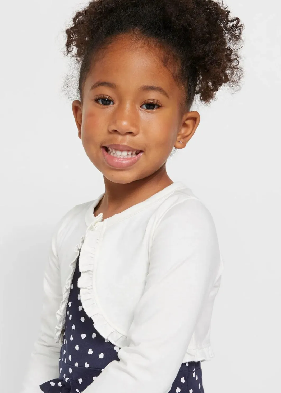 Kinder bonprix Mädchen 2-8 Jahre·Nachhaltigere Materialien|Mädchen 9-16 Jahre·Nachhaltigere Materialien|Jersey-Bolero mit Bio-Baumwolle