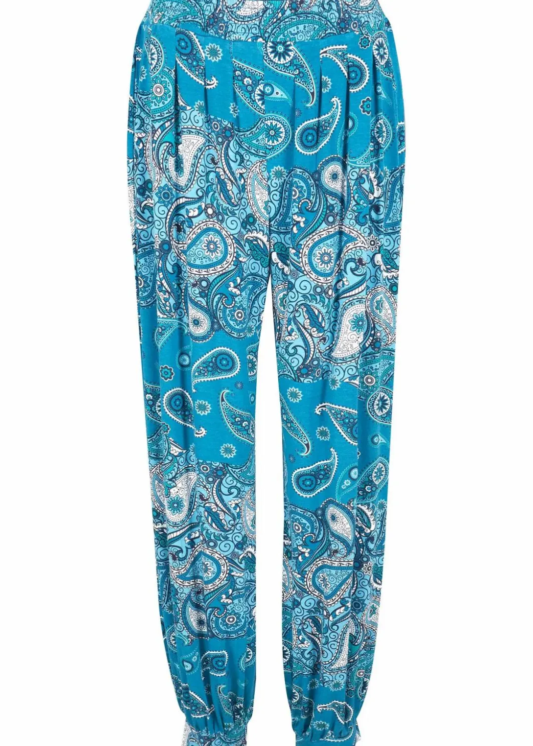 Outlet Jersey-Haremshose aus fließendem Viskose-Mix Damen Hosen|Bekleidung·Kleider
